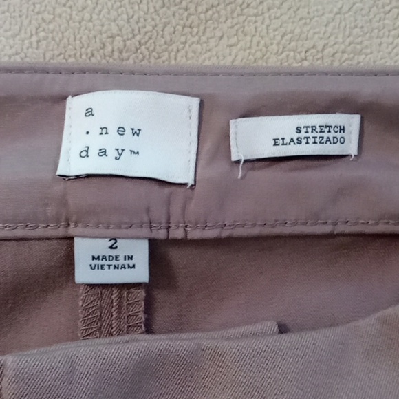 A New Day Size 2R stretch skinny ankle high rise fitted hip & thigh pants - Picture 7 of 10